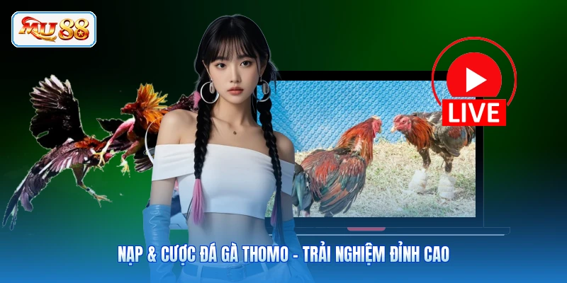 Nạp & Cược Đá Gà Thomo - Trải Nghiệm Đỉnh Cao